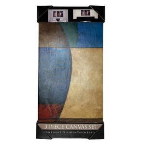 Raymond Woods Canvas Painting 3 Piece Set New In Packaging